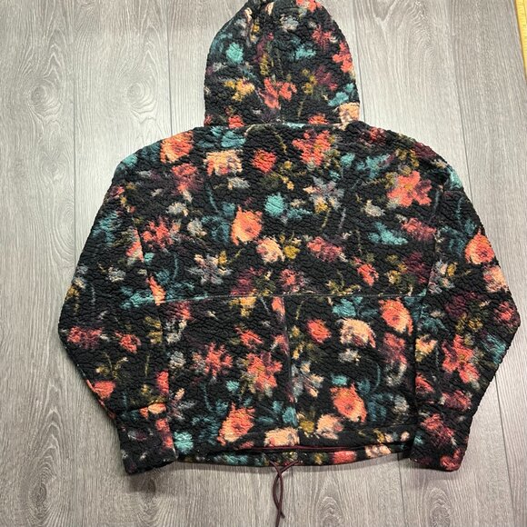 Prana Polar Escape Jacket Medium Fleece Hooded Half‎ Zip - Picture 5 of 8